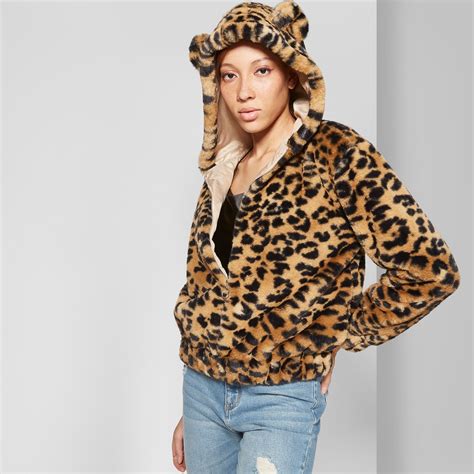 Fuzzy Leopard Jackets 